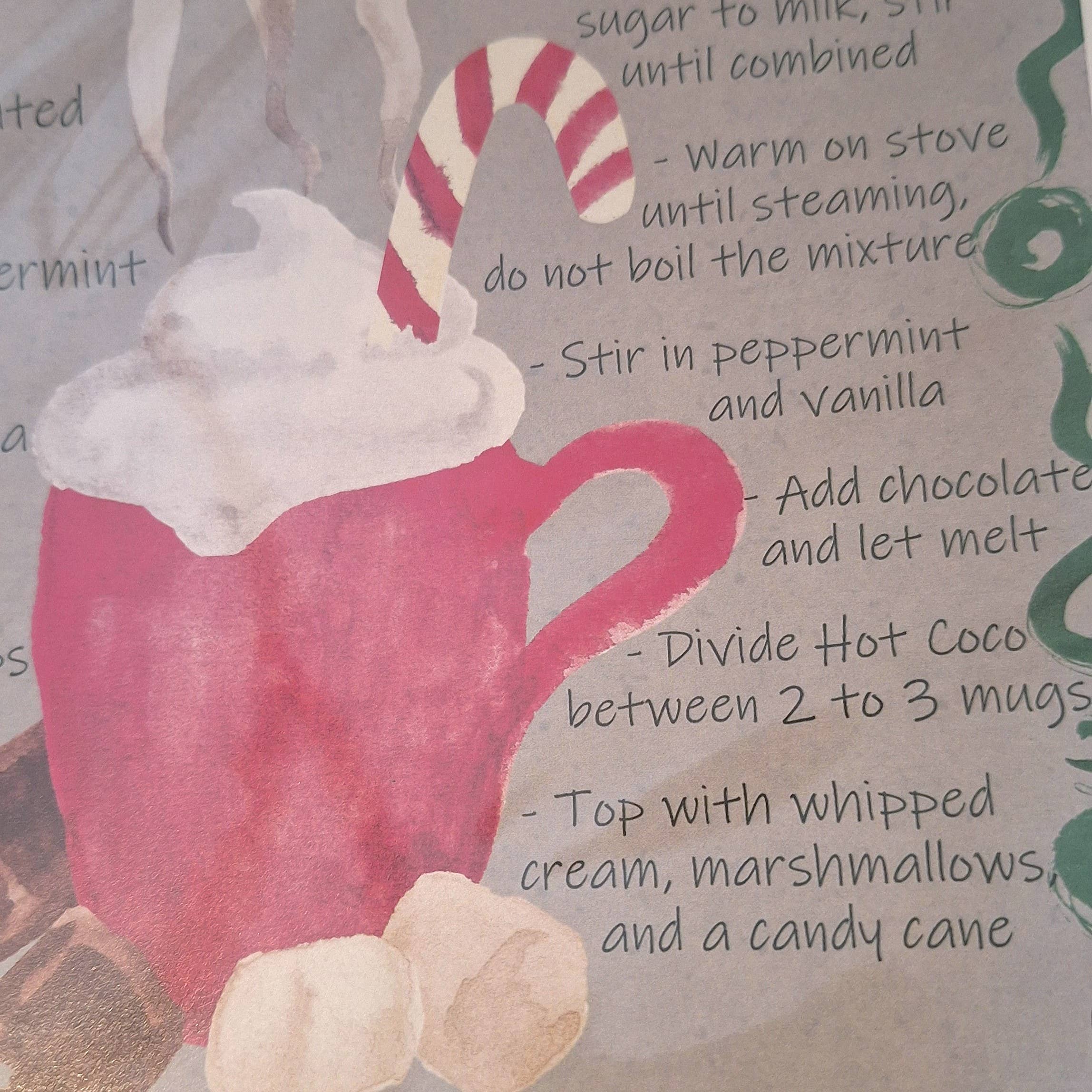 Gen Aumonier Art - Wholesale Art Print - Peppermint Hot Coco 8x10 Inch Signed Holiday Art Print6