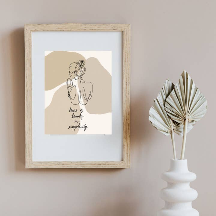 La beauté dans la simplicité pour la vente par Oyster Art Gallery