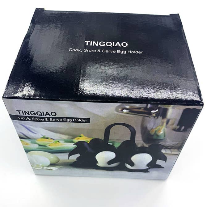 Homerely – Engroshandel Æggebæger/holder – Pingvin Egg Holder Komfur