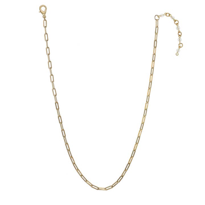 Collana in oro con fermaglio singolo per la vendita all'ingrosso da parte di Rachel Reinhardt