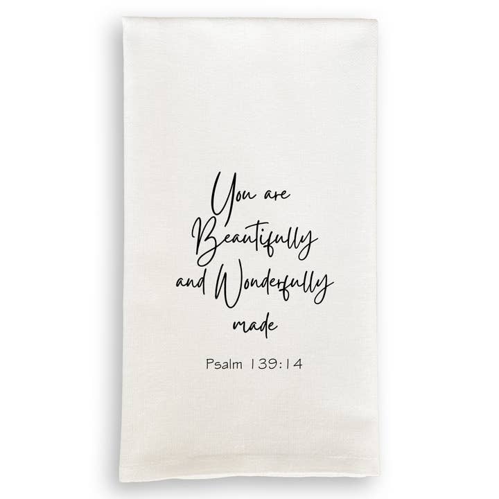 French Graffiti - Wholesale Tea Towel - Wonderfully Made