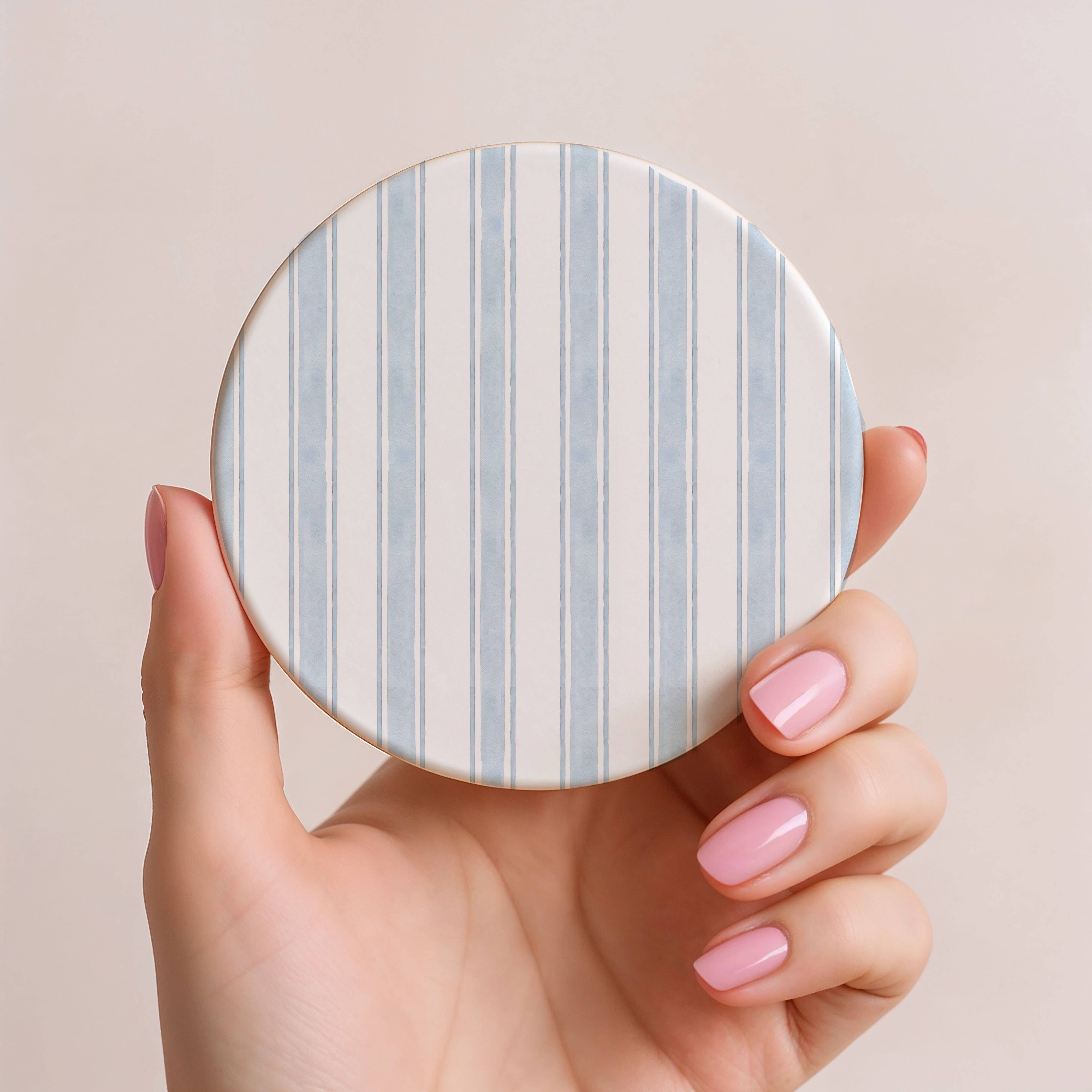 Gia Roma - Wholesale Decorative Tabletop Object - Blue Country Coaster Elegant Grandmillennial Blue Home Decor20