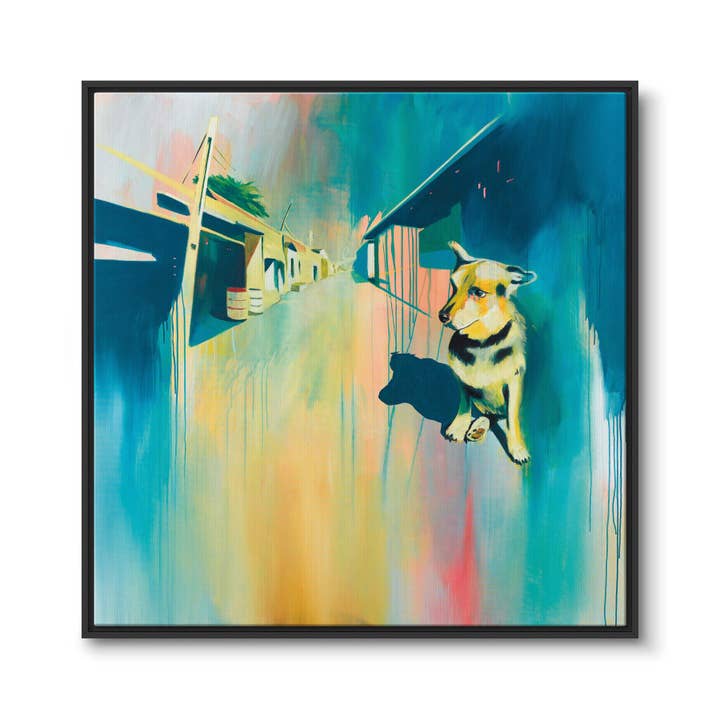 Paradise Home Inramad Canvas för wholesale av Jay Bower