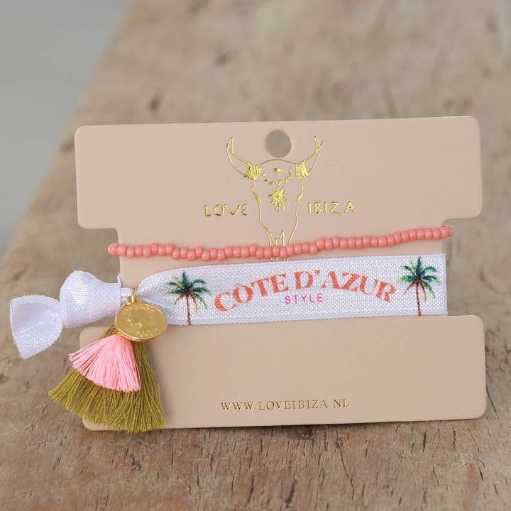 Set di elastici Ibiza n. 164 per la vendita all'ingrosso da parte di Love Ibiza