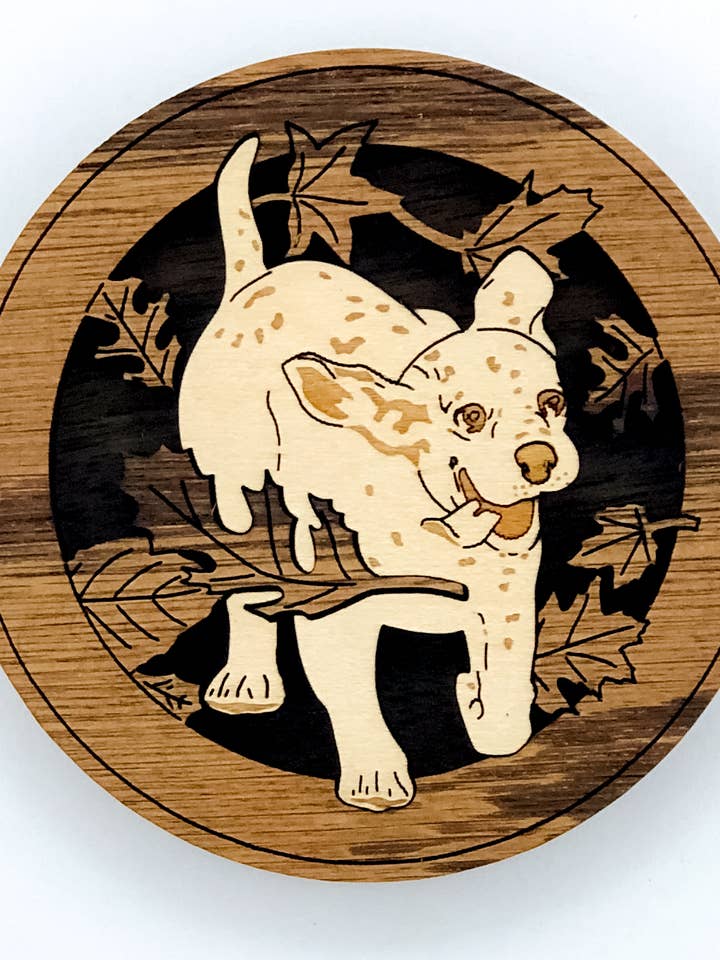 Glæde Fretwork Magnet for engroshandel hos Woodcutts Inc.