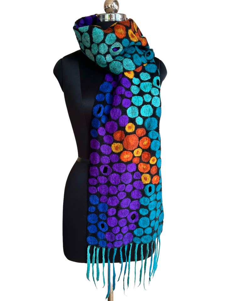 Stepping Stones Scarf for wholesale by Pomegranate Moon