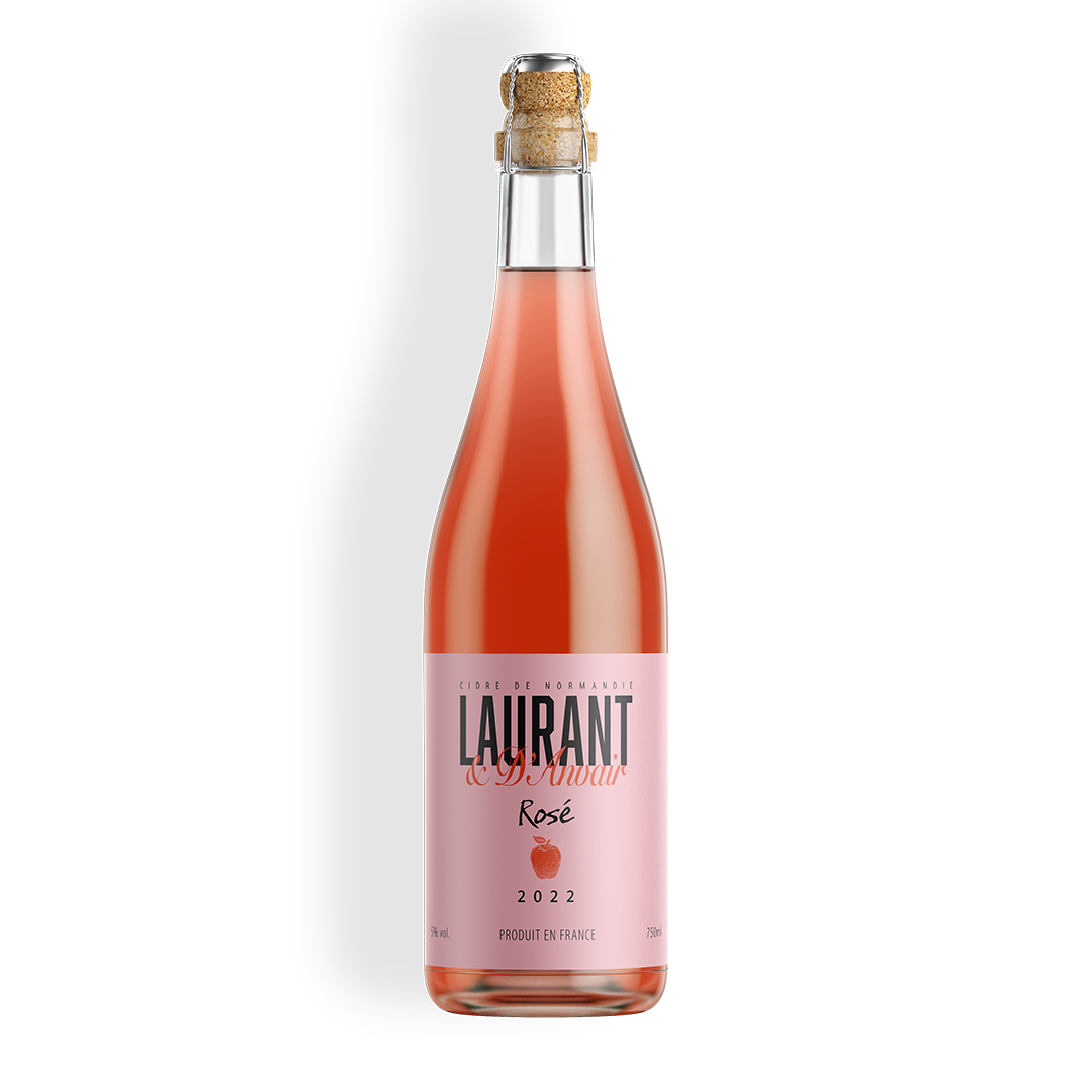 Laurant & D'Anvair - Vendita all'ingrosso Sidro - Laurant & D'Anvair Rosé | 75 cl | Succo 100% puro1