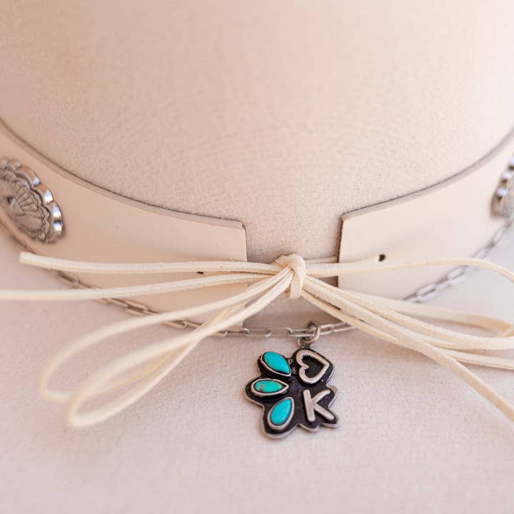 Krush Kandy - Wholesale Pendant/Charm Necklace - Initial Stone Plate with Heart Sterling Silver Necklace PREORDER3