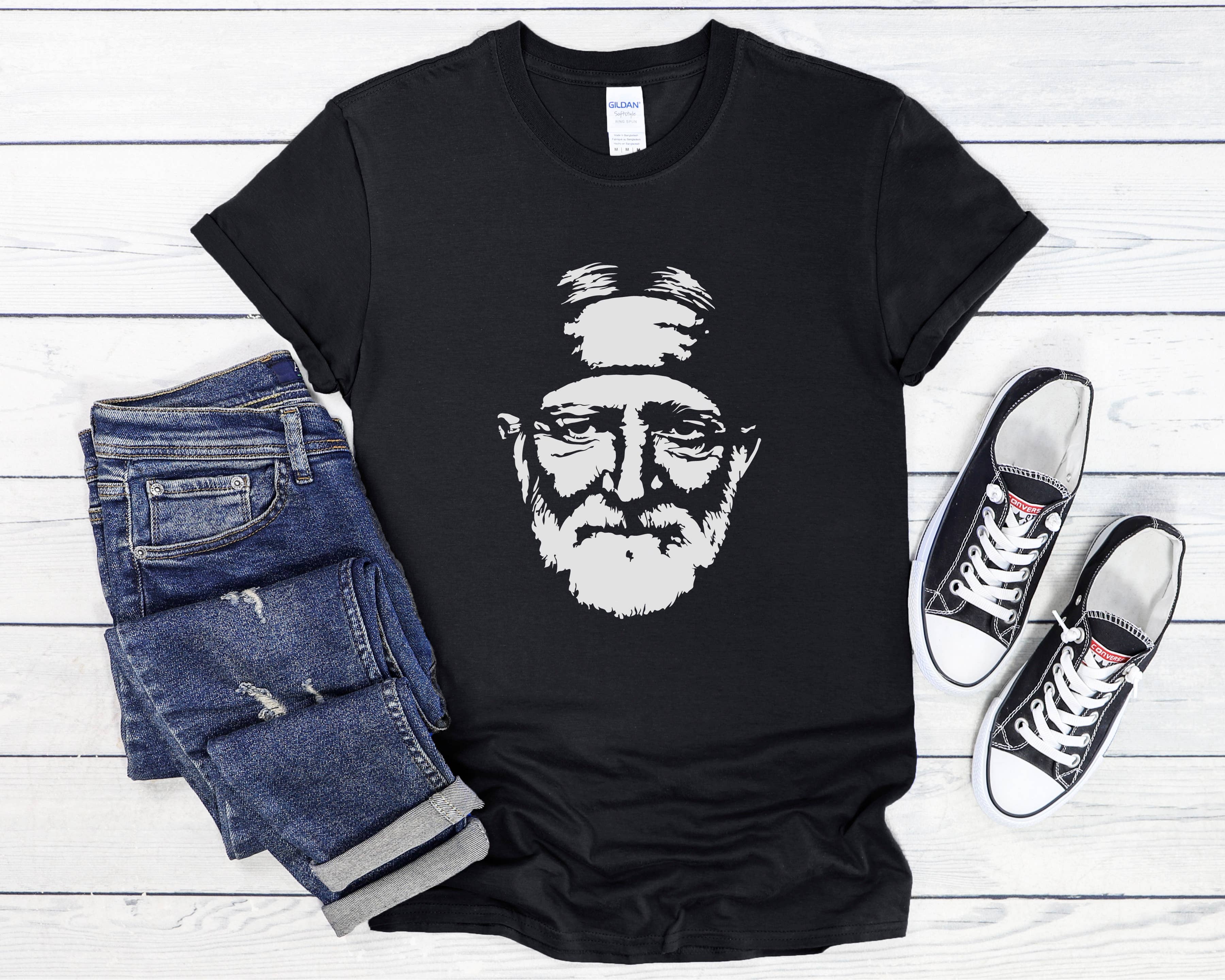 Hank & Scoot – T-shirt estampada - Mulher por atacado – Camiseta Shadow2