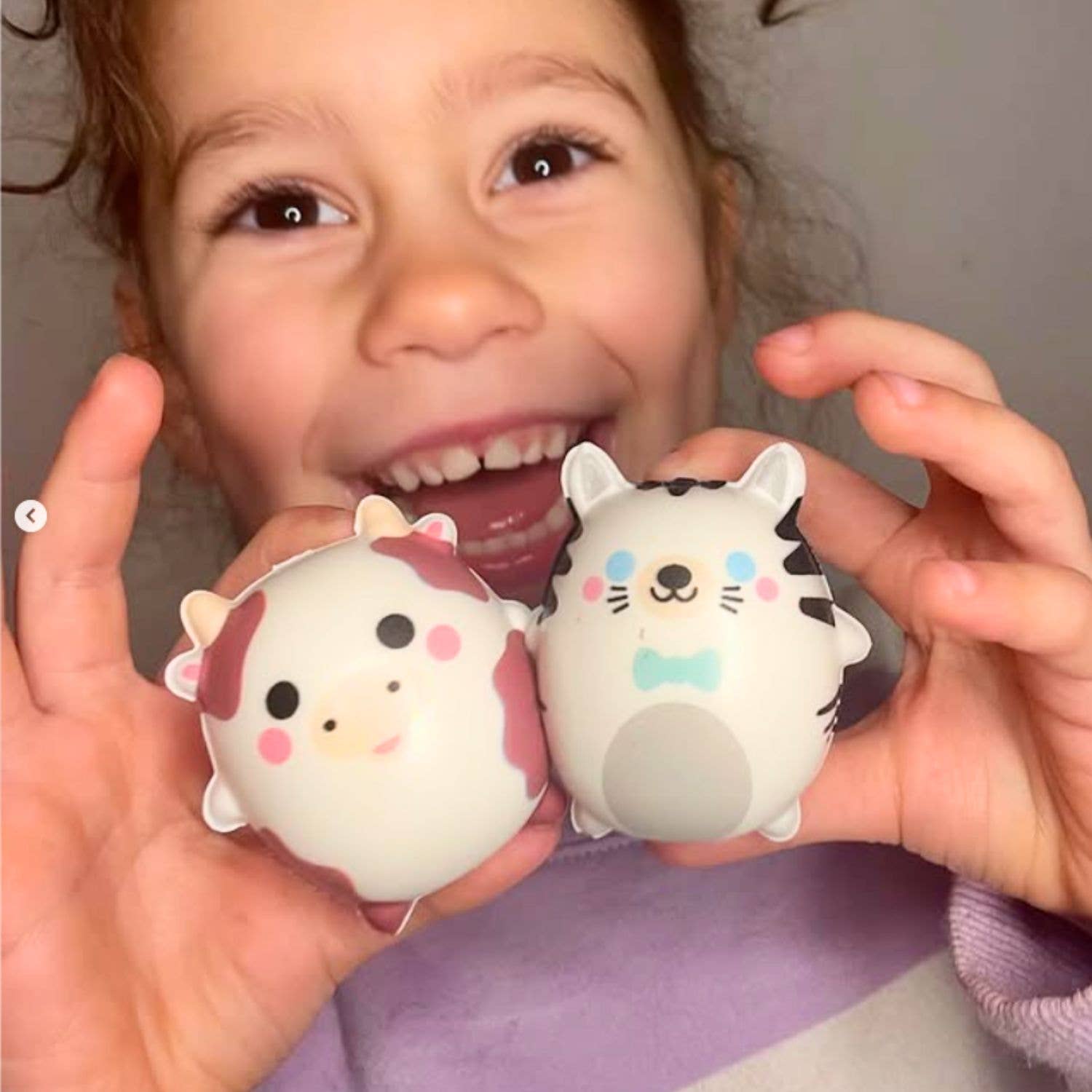 Triciclo Editores - Vendita all'ingrosso Giocattolo squishy - Bambini e neonati - Squishy Animals - espositore di 8 bustine8