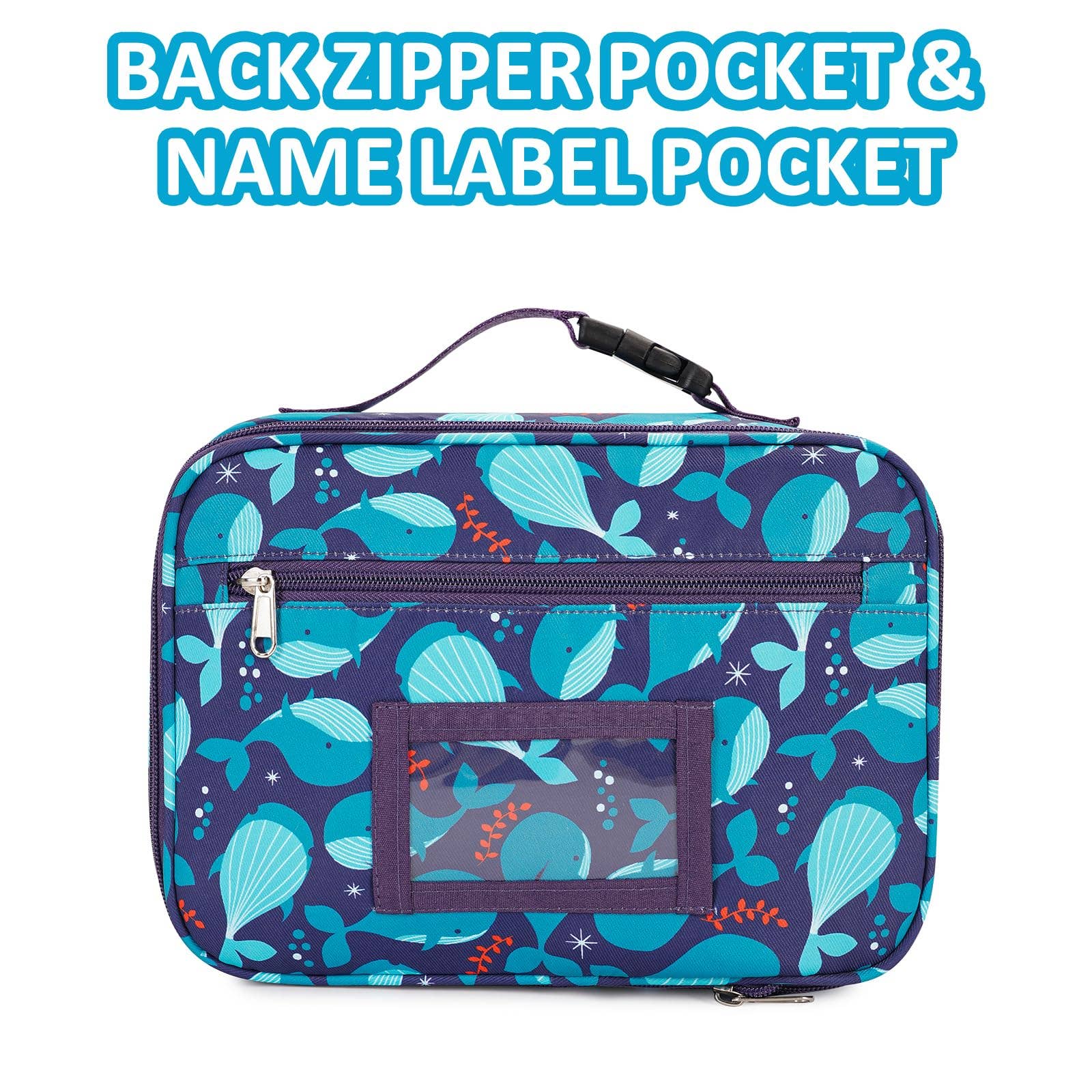 wandf – wholesale Lunch bag/box – Kids – Insulated Lunch Tote Bag Kids Expandable Lunch Box WF704852