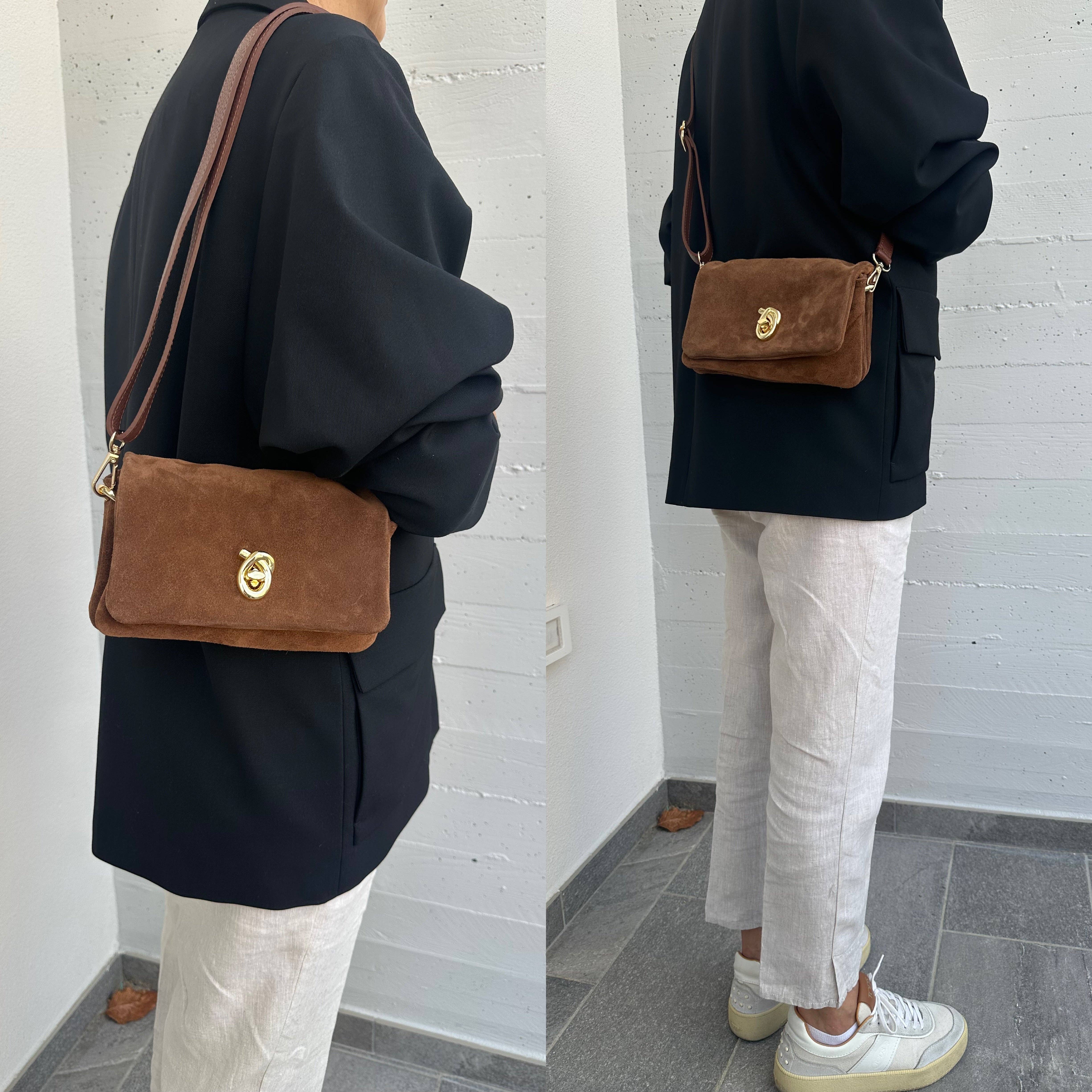 Zhade - Wholesale Shoulder Bag - Women's - BLAKE suede10