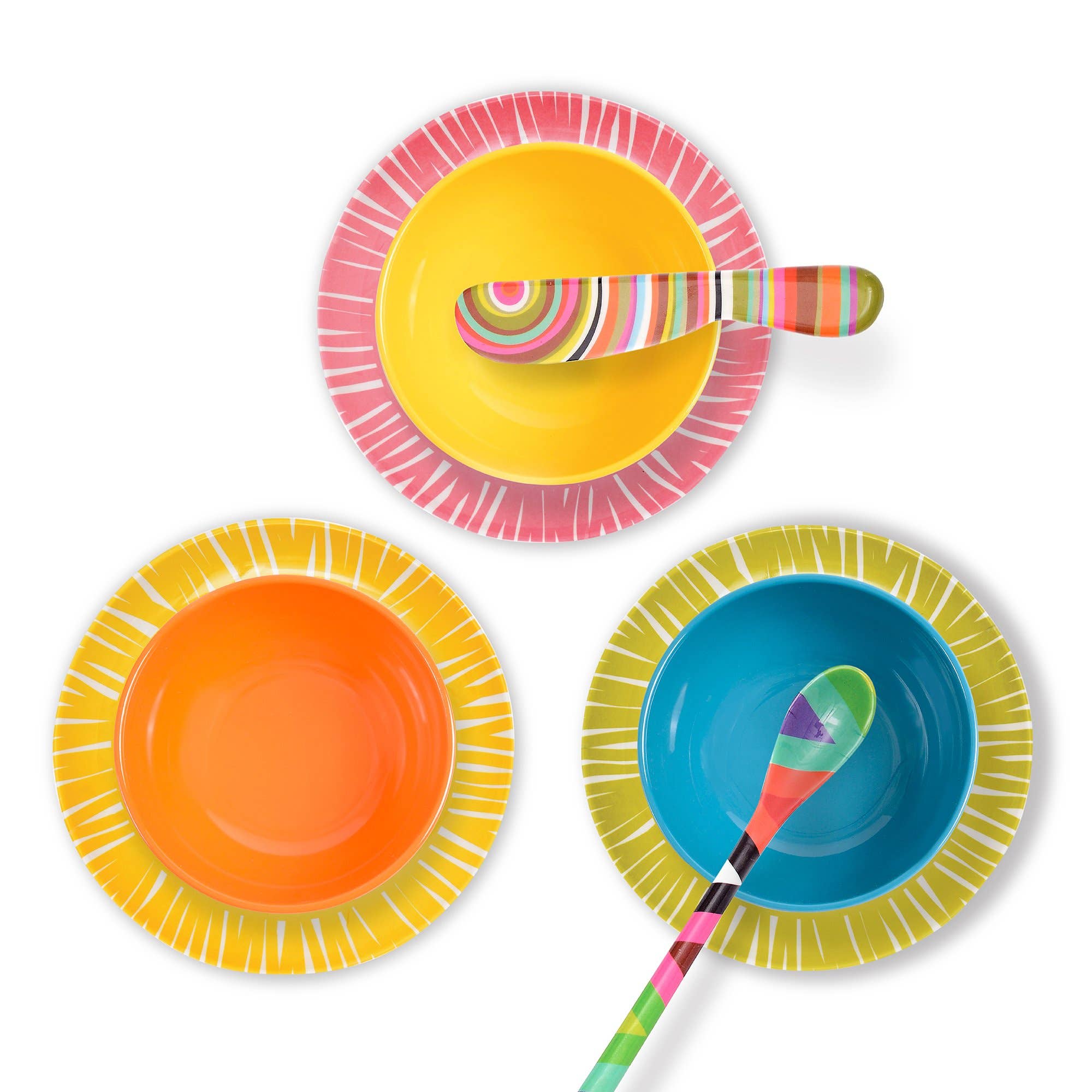 French Bull - Wholesale Appetizer Serveware - Fringe 6.5" Appetizer Plate - Set of 62