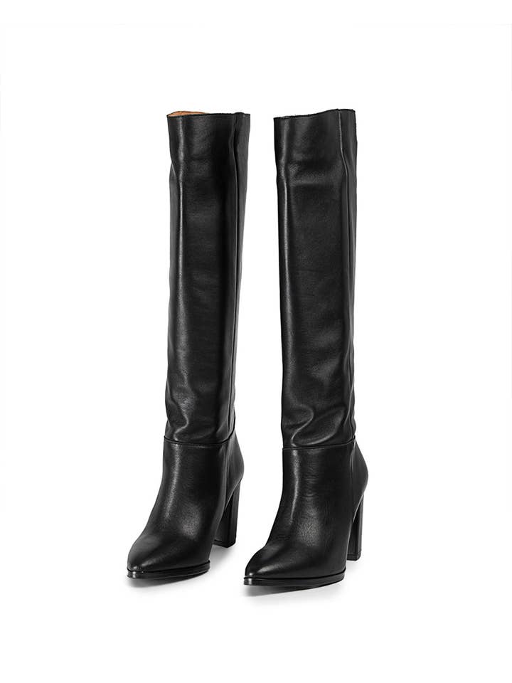 POPA - Wholesale Boots - Women's - Julieta Black Leather Boot5
