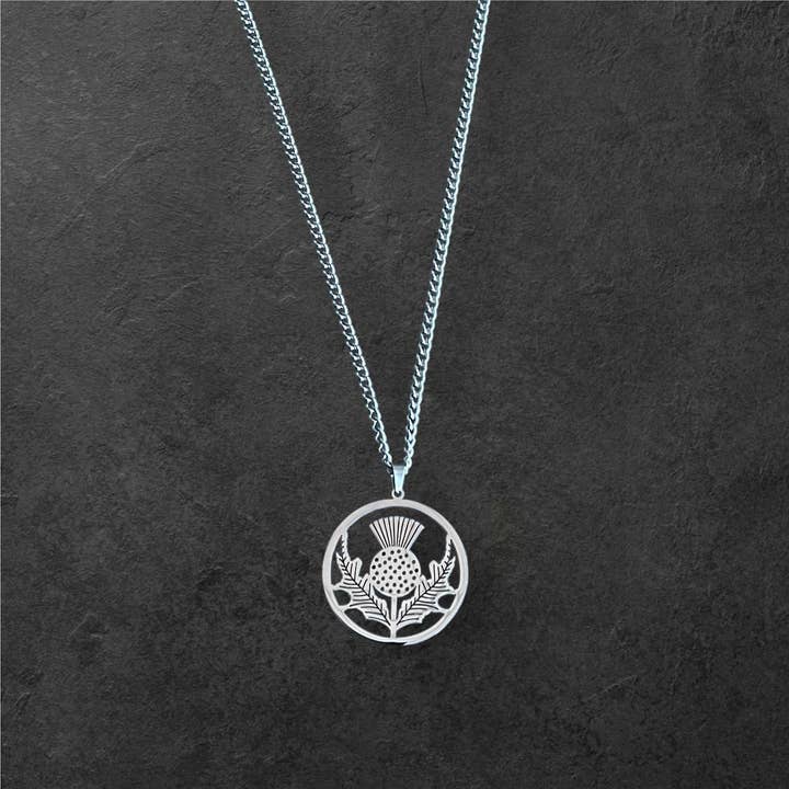 Colgante de cardo escocés para venta al por mayor de Brave Scottish Gifts