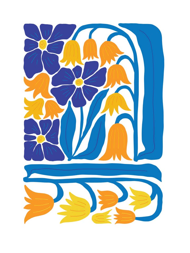 Flores divertidas por atacado de Tania Pemar