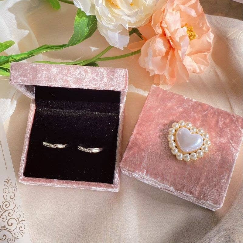 Dipped Shop - Wholesale Jewelry Box/Organizer - Pink Plush Portable Jewelry Case DPC2516184