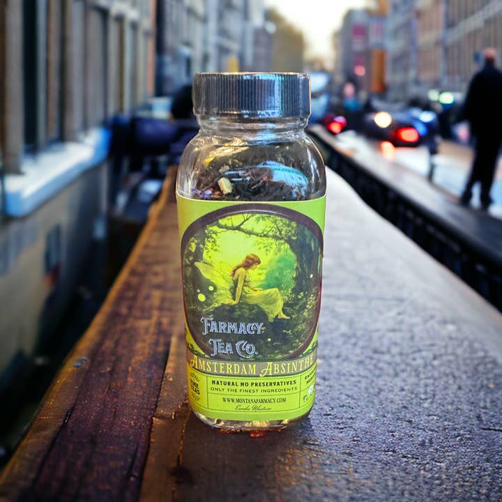 Montana Farmacy - Wholesale Loose Tea - Amsterdam Absinthe Afternoon Tea The green Fairy Nouveau