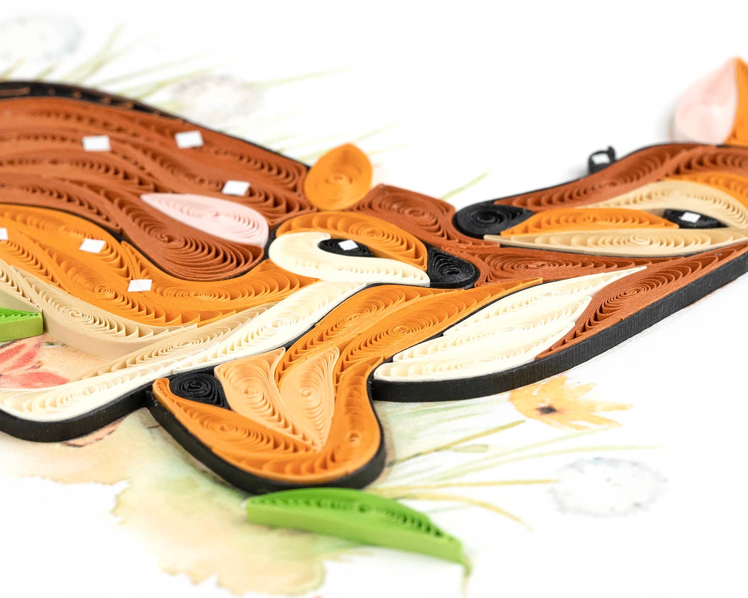 Quilling Card – Cartão de Dia da Mãe por atacado – Corza e Fawn1