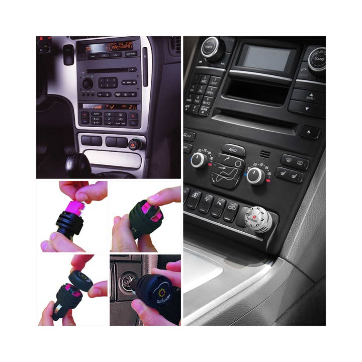 Keep Your Essence - Wholesale Car Freshener - Unisex - Ambicar - Car air freshener - Black and silver cover_ LIMONCELLO1