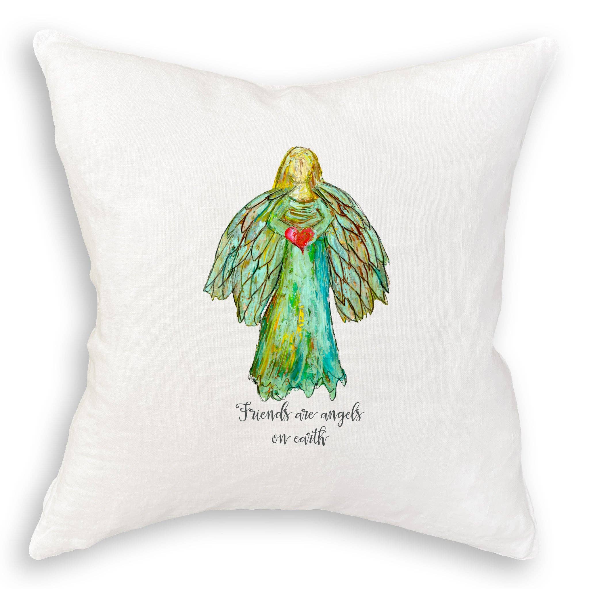 French Graffiti - Wholesale Tea Towel - Colorful Angel with Heart11