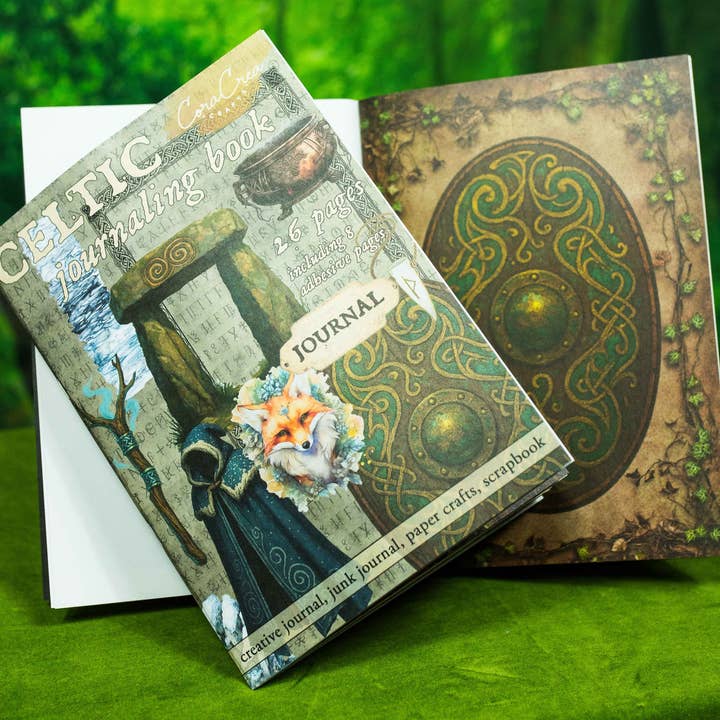 Livre de journalisation celtique pour la vente par CoraCreaCrafts