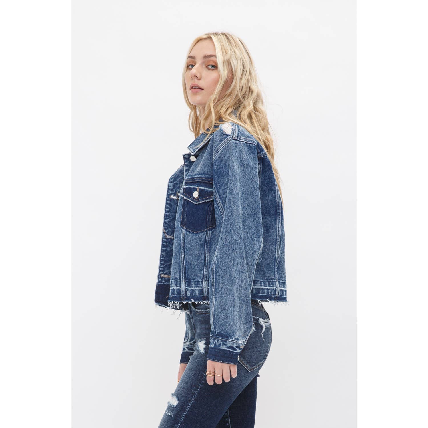 CLINE VESTE COURTE BOYFRIEND CLINE AVEC OURLET DÉFAIT en vente sur Faire2