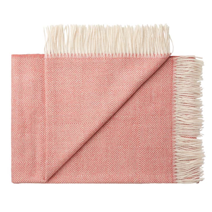 Color 2675 Diamond Pattern Alpaca Baby Blanket for wholesale by Henry d'Elkin