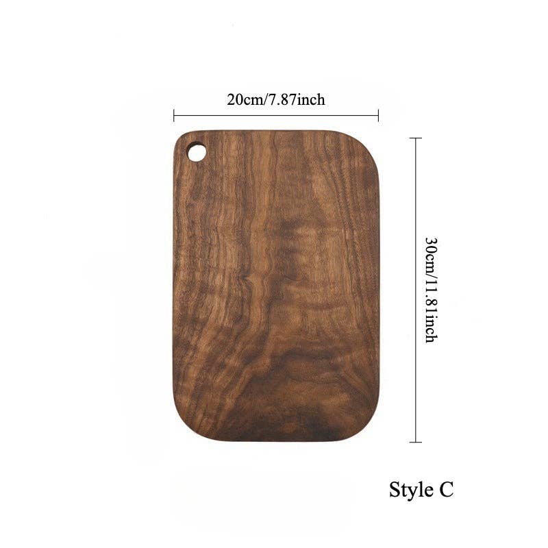 Gohobi （We cover U.S. import duties） – wholesale Cutting board – Gohobi Black Walnut Wooden Cutting Board with Handle2