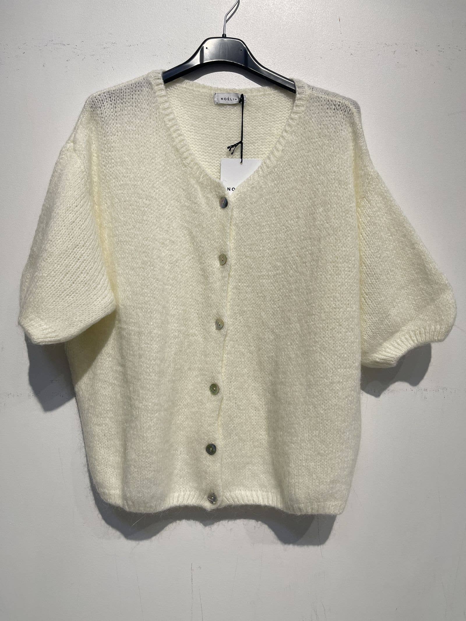 NOELINE - Wholesale Cardigan - Women's - Kid mohair and wool vest 75295