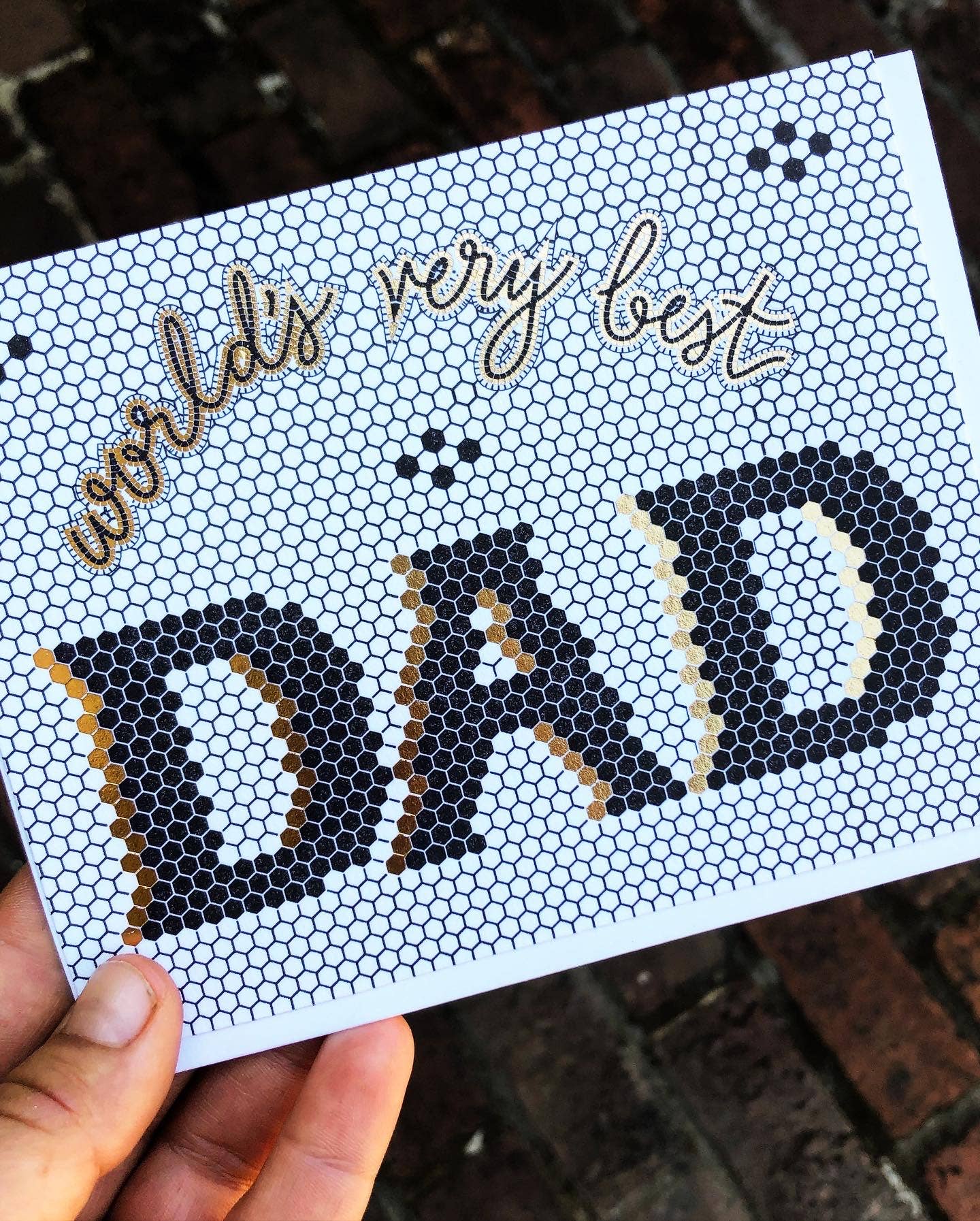 Wild Ink Press - Wholesale Father's Day Card - Dad Tile Father’s Day Card1