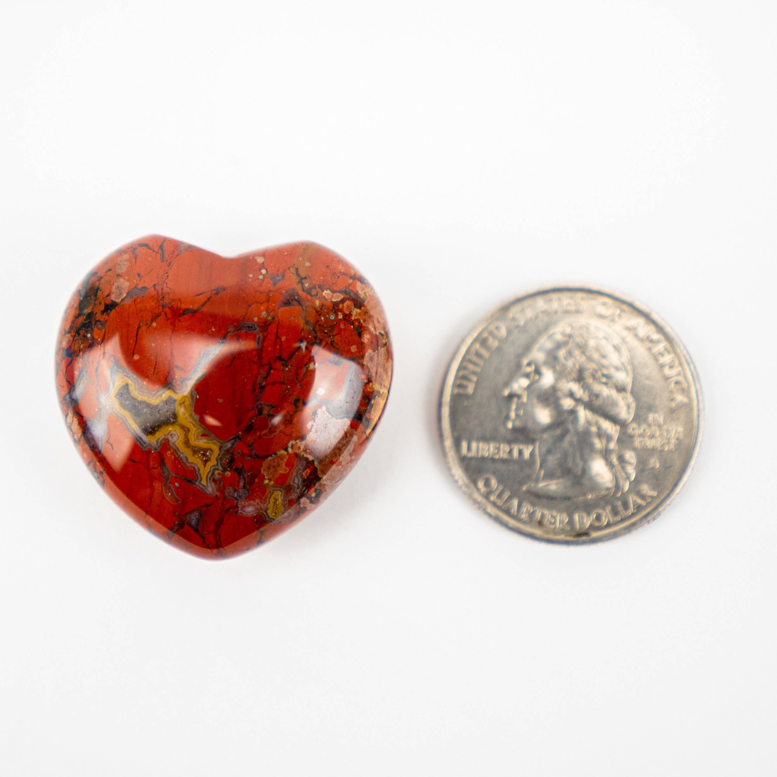 Pelham Grayson Rose - Vendita all'ingrosso Pietra/cristallo spirituale - Cuore Puff | 30 mm8