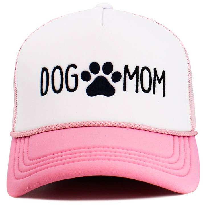 MiMi Wholesale - Wholesale Trucker Hat - Women's - KBV1621 Dog Mom Foam Trucker Mesh Cap