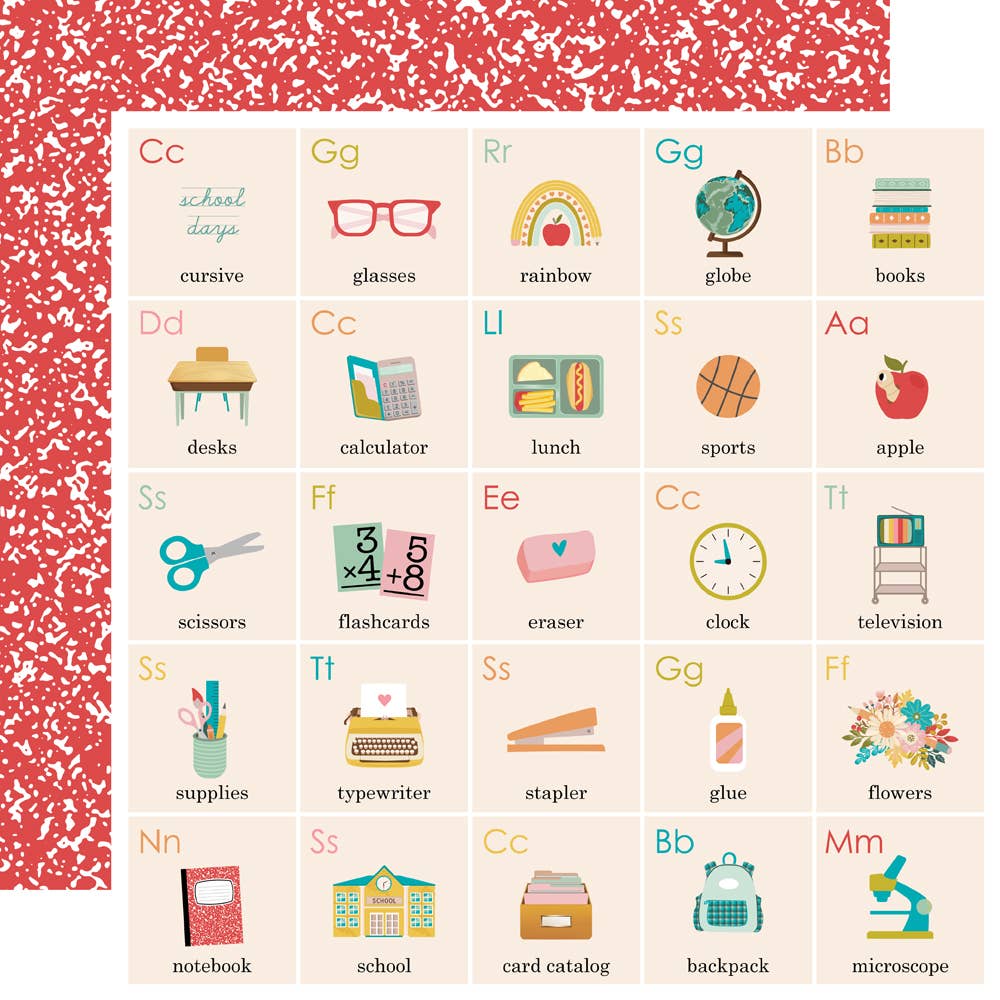 Simple Stories – wholesale Kartongpapper – Bokmässa Smarty Pants 12x12 Dubbeltryckt Kartong0