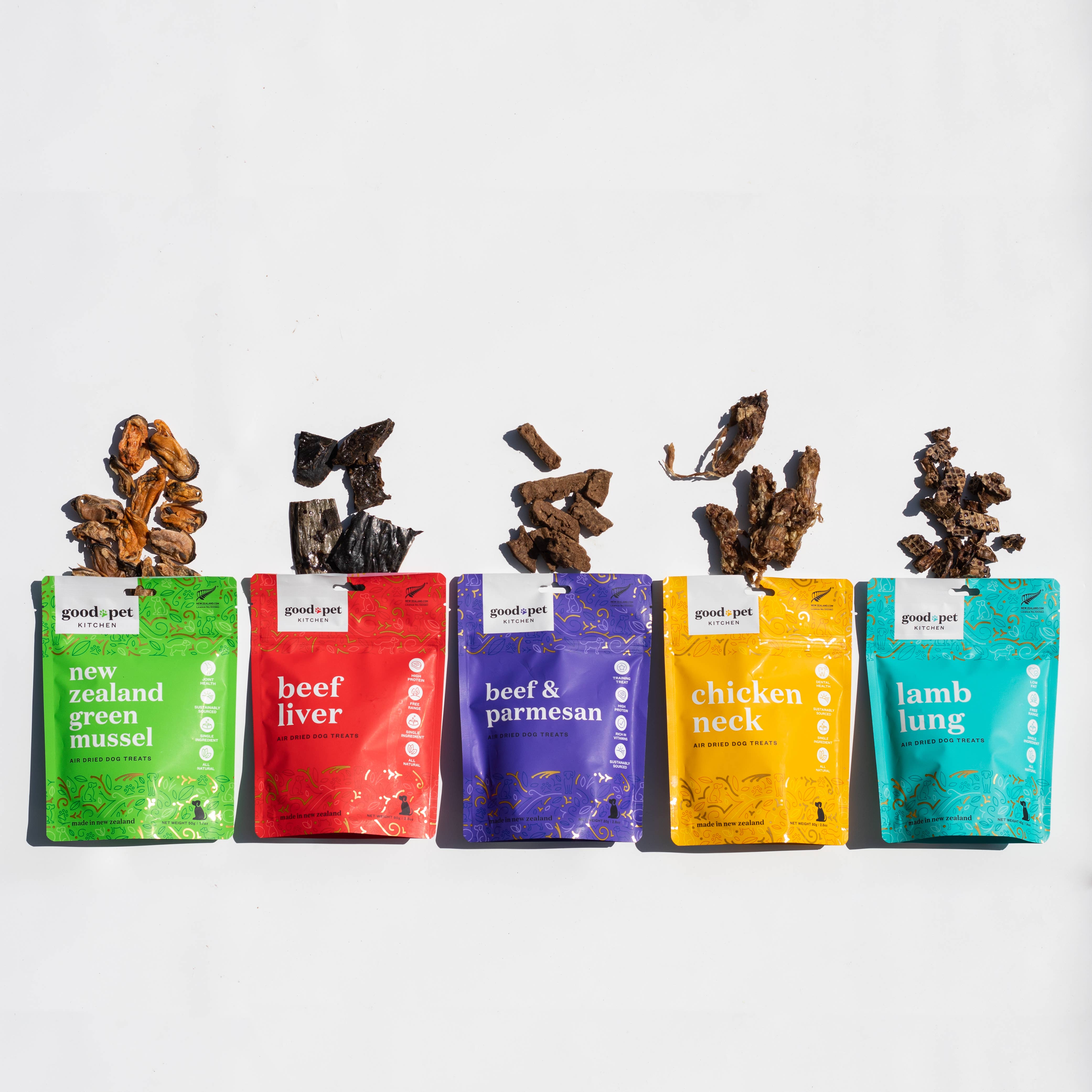 Good Pet Kitchen - Wholesale Pet Treats - Dog - Lamb Lung Air Dried Dog Treats 1.4oz6