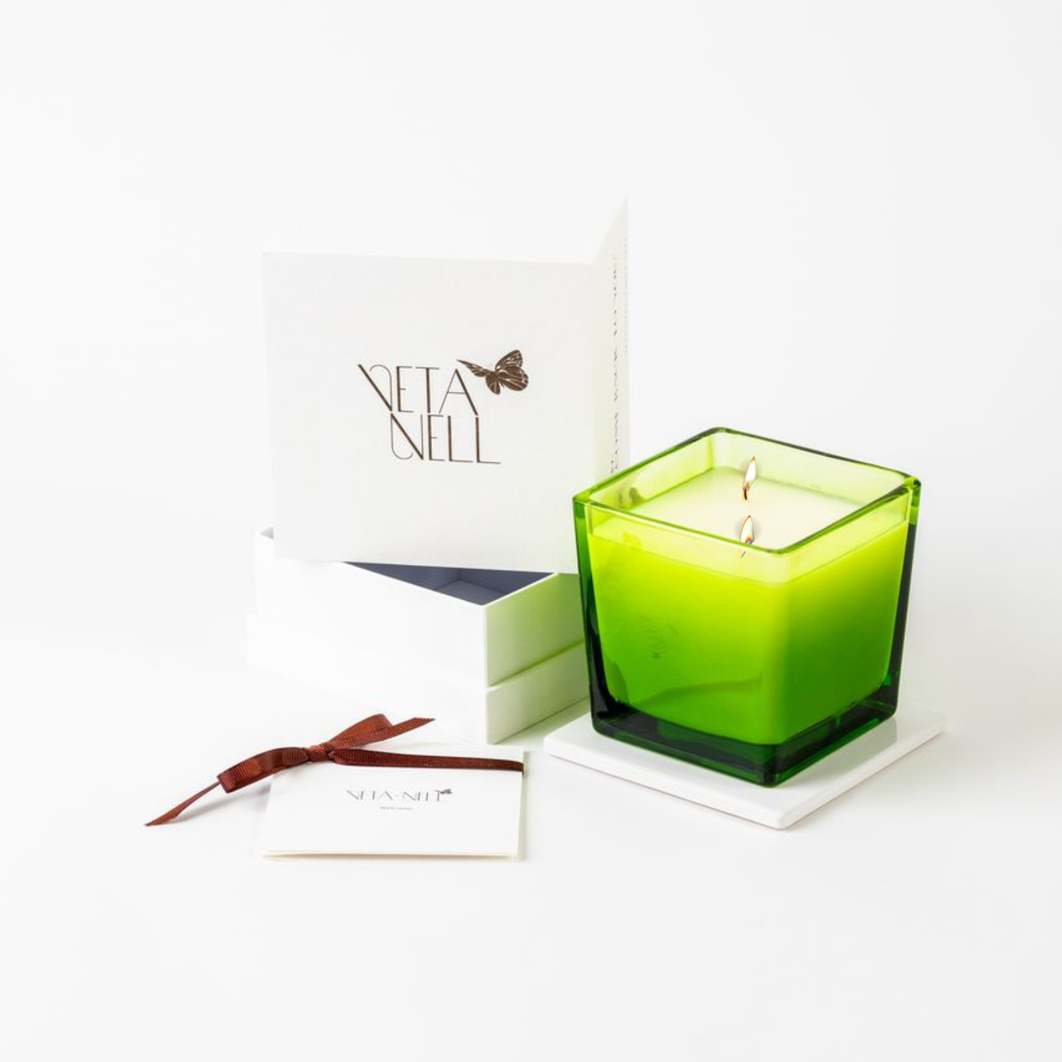 Veta Nell - Wholesale Jar/Filled Candle - CHARTREUSE NO. 5 Candle | Lux Box | Coco Wax | Essential Oil12