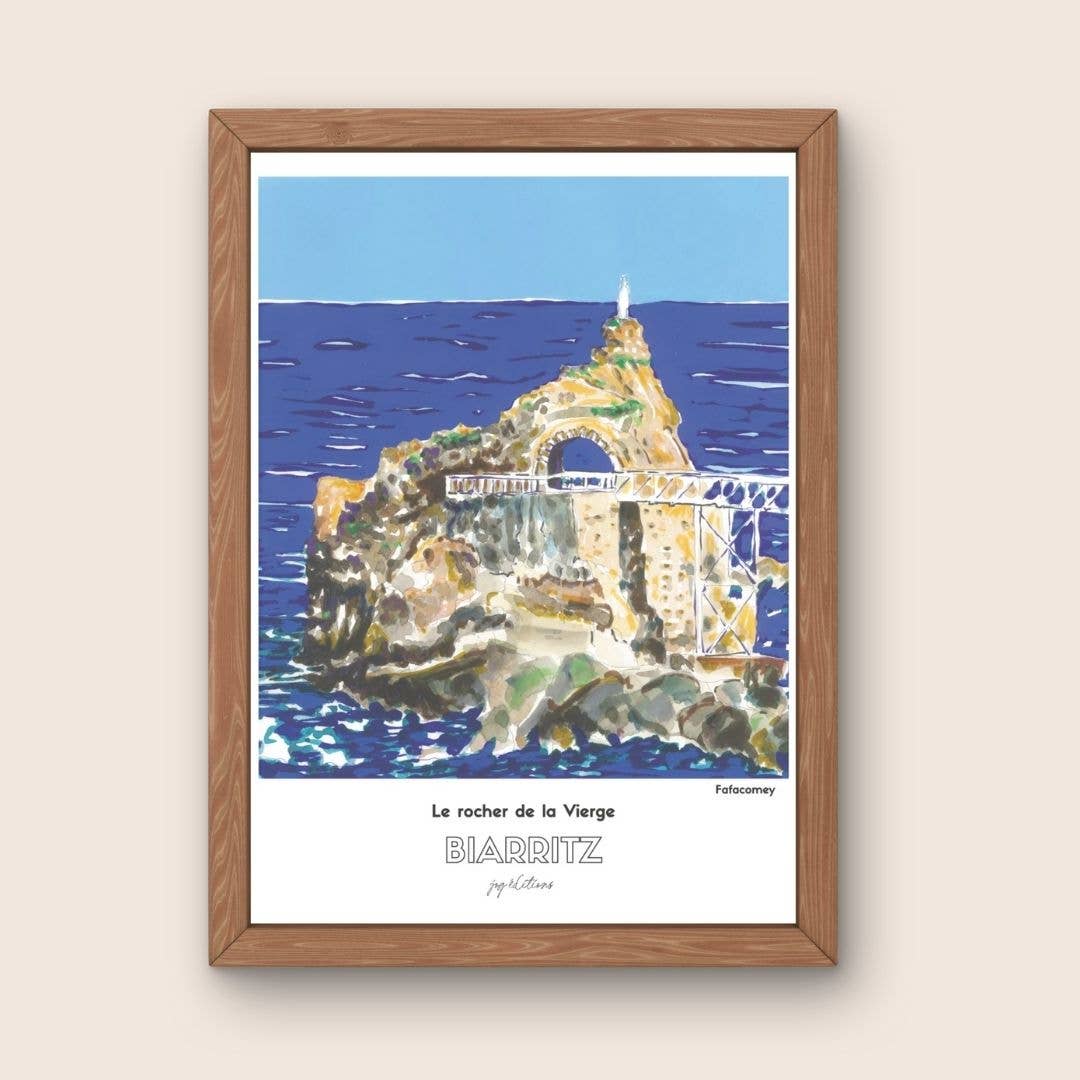 JOG | Maison d’éditions - Vente Affiche d'art - Affiche - Fafacomey - Biarritz3