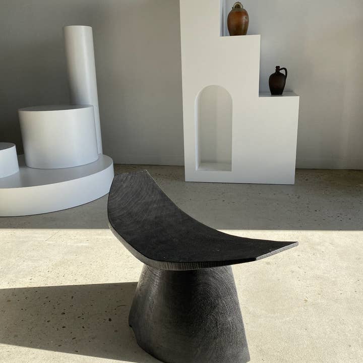 Office Objets - Wholesale Chair - Minimalist design armchair in black wood6