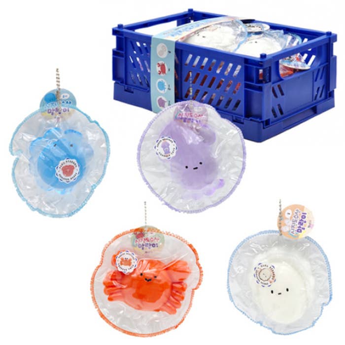 K-Wonderland - Wholesale Squishy Toy - Kids & Baby - Fresh Seafood Squishy Toy – Marine Friends Series12