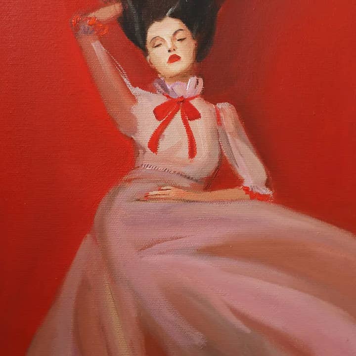 THE MANSION GIRLS - Vente Affiche d'art - Lilas licencieux. Tirage d'art. 8,5 « x 11"