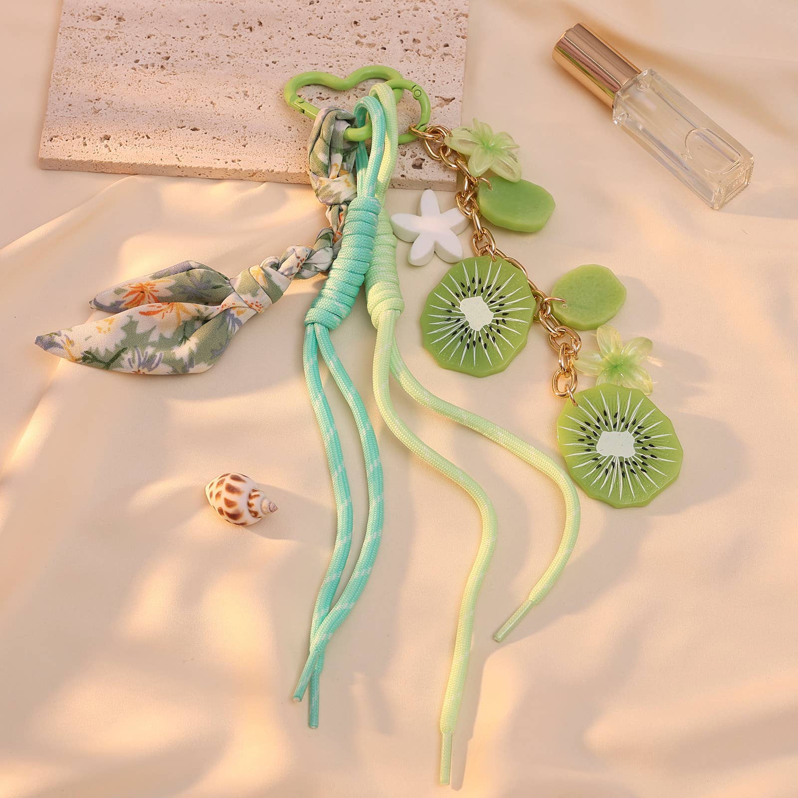 Green Kiwi Charm for wholesale on Faire0