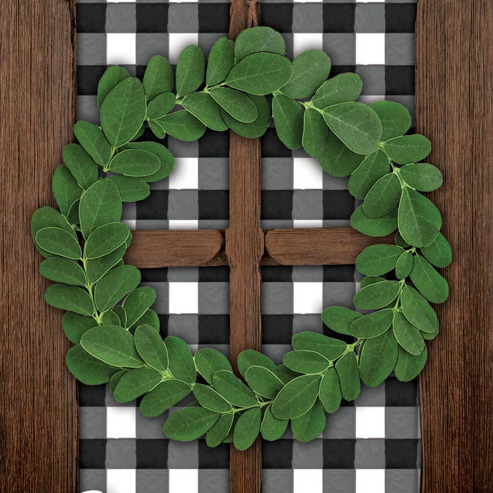 Briarwood Lane - Vente Drapeaux - Drapeau Everyday House en forme de couronne de buis, 40 x 28 po | Briarwood Lane