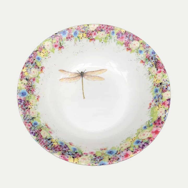 Wild Summer And Dragonfly - Spannmålskål för wholesale av Cheney Penrose Designs