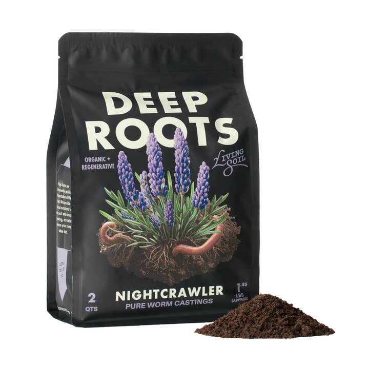 Deep Roots Living Soil - Wholesale Planting/Potting Soil - Nightcrawler Worm Castings0