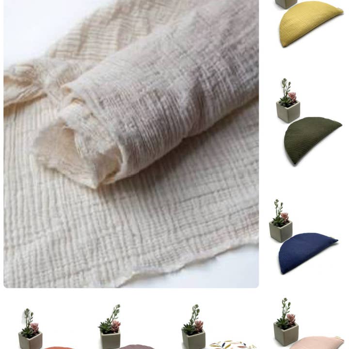 NagihanDesigns - Wholesale Spa/Therapy Pillow - Half-Moon Eye Pillow