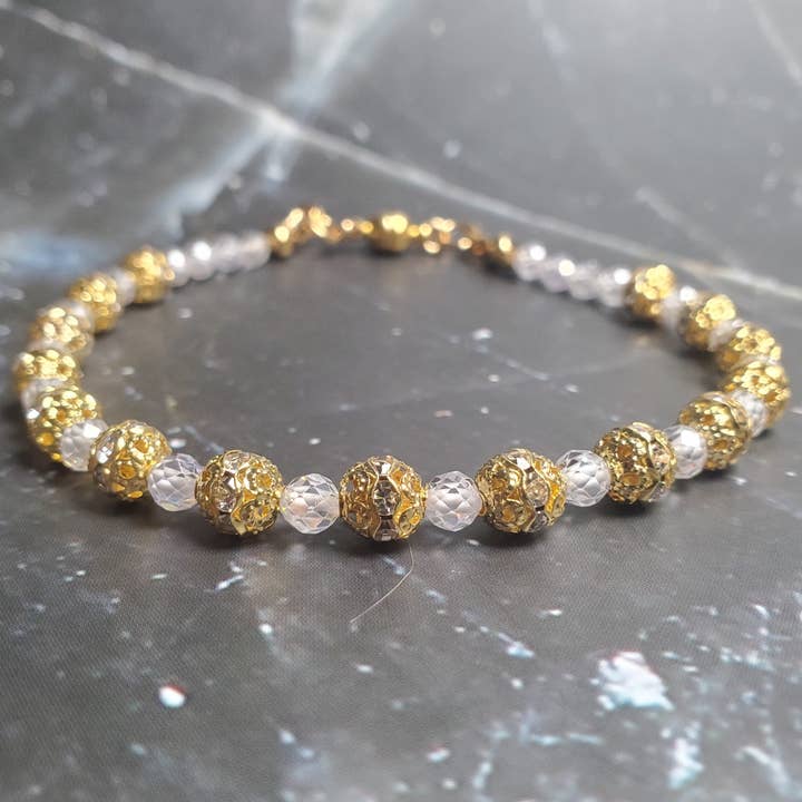 Gemstone Bracelet: Zircon for wholesale by Thorneapple Designs
