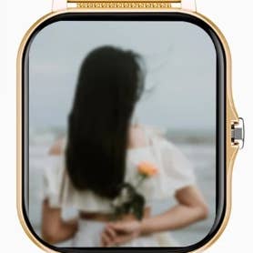 Gabriel Rivaz – Großhandel Armbanduhr – Unisex – Goldene Smartwatch