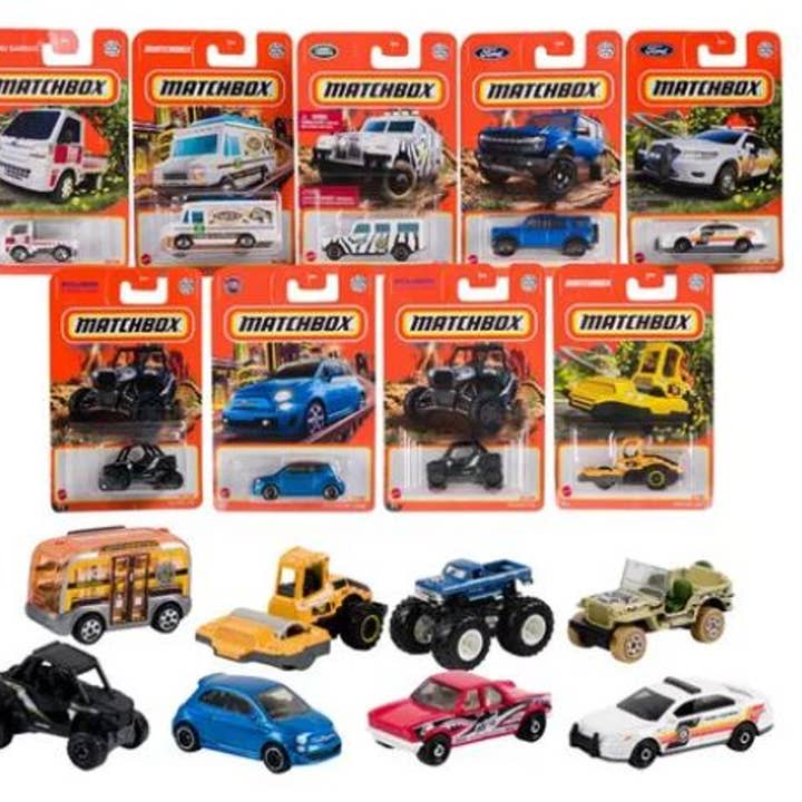 Empire Discount - Vente Voiture/camion miniature – enfant - Objets de collection Mattel Matchbox Diecast : (24 par assortiment)