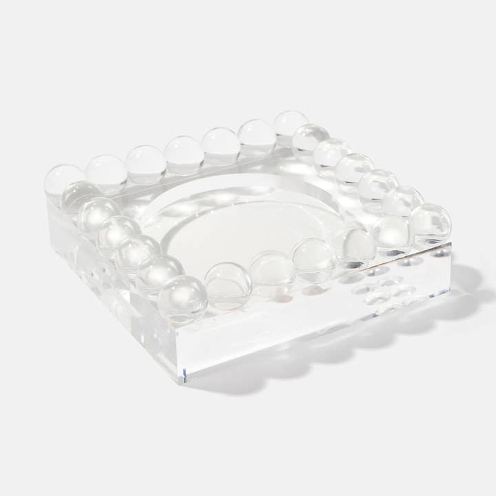 Tart By Taylor - Wholesale Decorative Tray - Small Bubble Lucite Tray 0