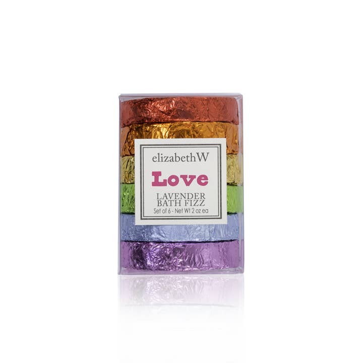 Bath Fizz - Set of 6 - PRIDE Love Lavender for wholesale by elizabethW